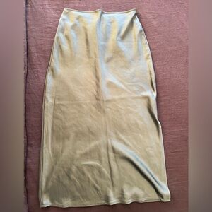 Women’s Silk Midi Skirt